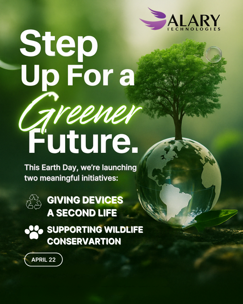 Stepping Up for a Greener Future: Alary Technologies’ Earth Day Commitment