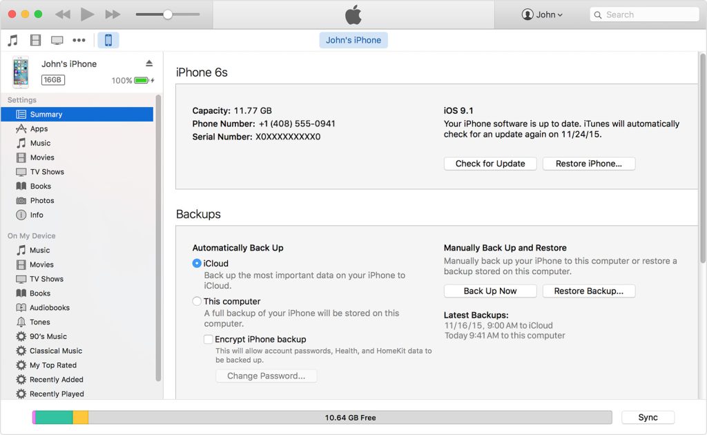 itunes-elcapitan-encrypt-iphone-backup